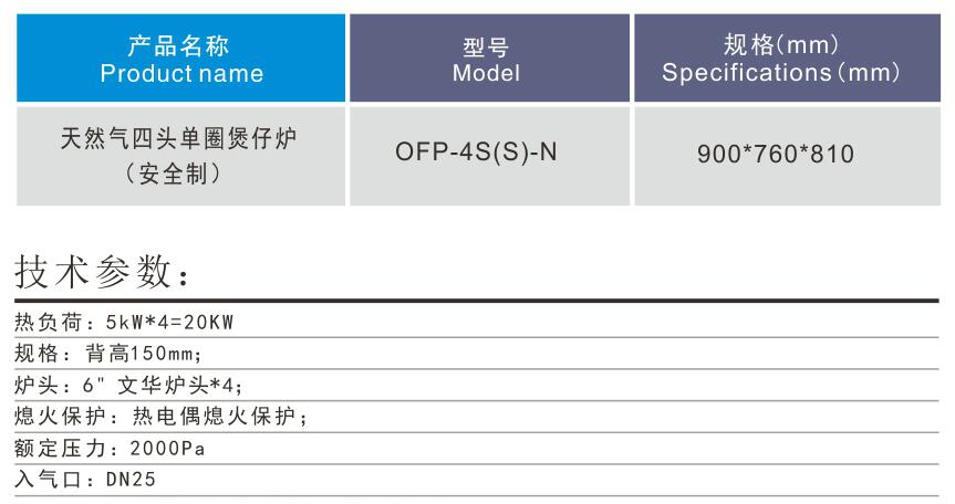 燃氣四頭煲仔爐1